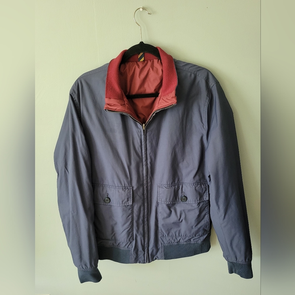 Brooks Brothers Reversible Bomber Jacket